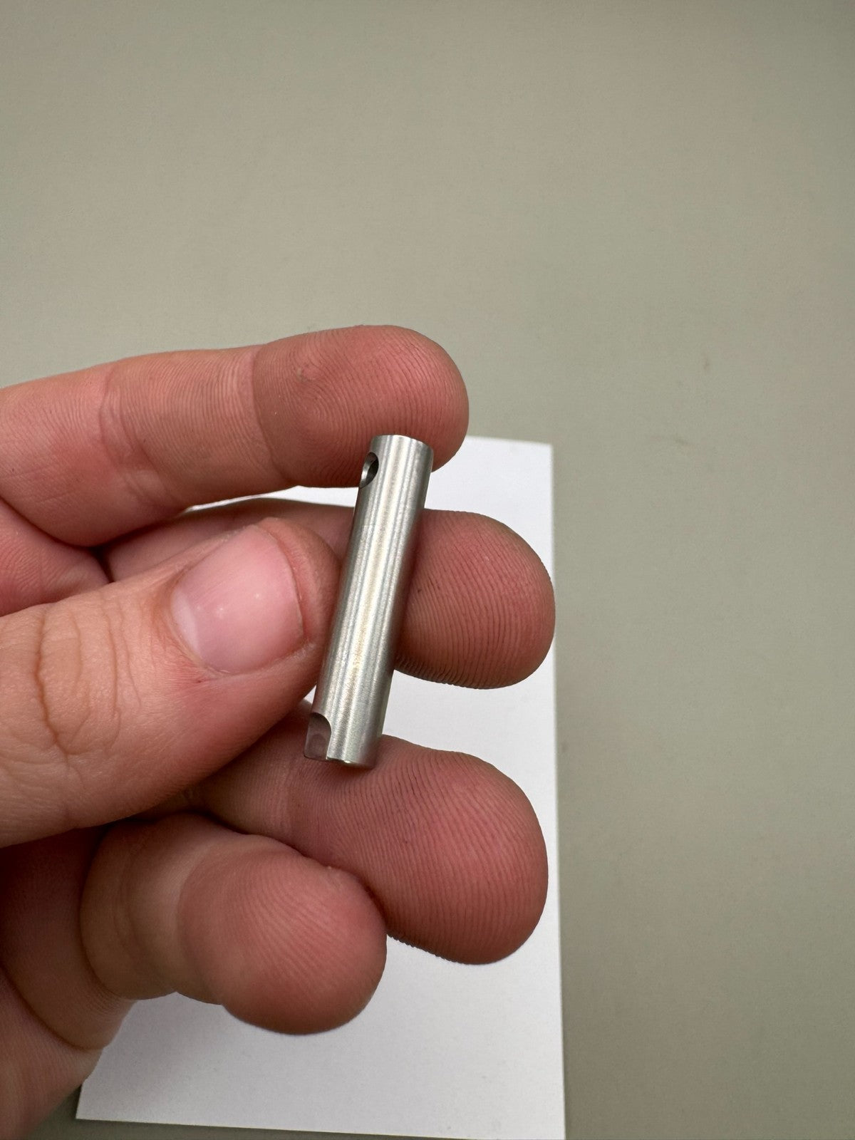 Bob Long G6R Thumb Drive Bolt Pin-Silver
