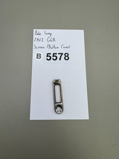Bob Long 2K12 G6R Screen/Button Cover-Silver