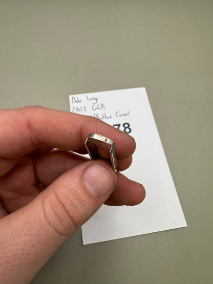 Bob Long 2K12 G6R Screen/Button Cover-Silver