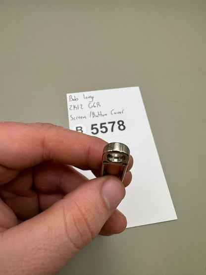 Bob Long 2K12 G6R Screen/Button Cover-Silver