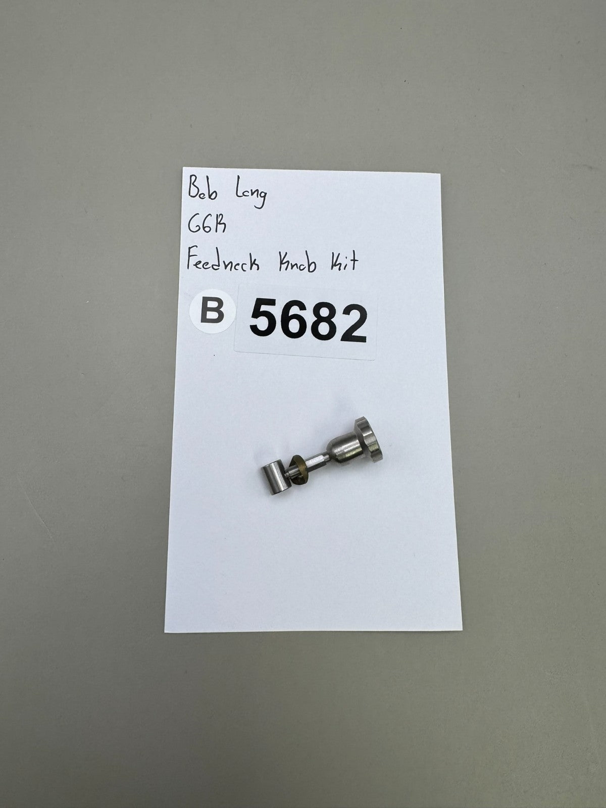 Bob Long G6R Feedneck Knob Kit
