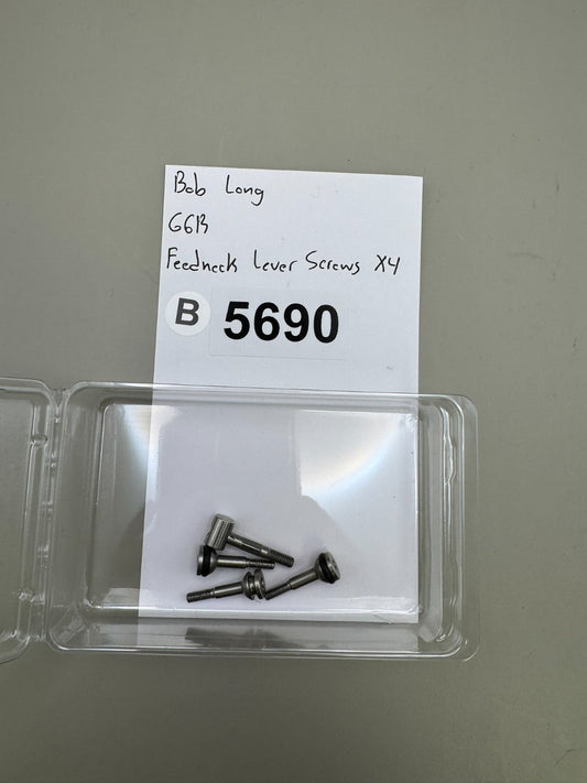 Bob Long G6R Feedneck Lever Screws x 4