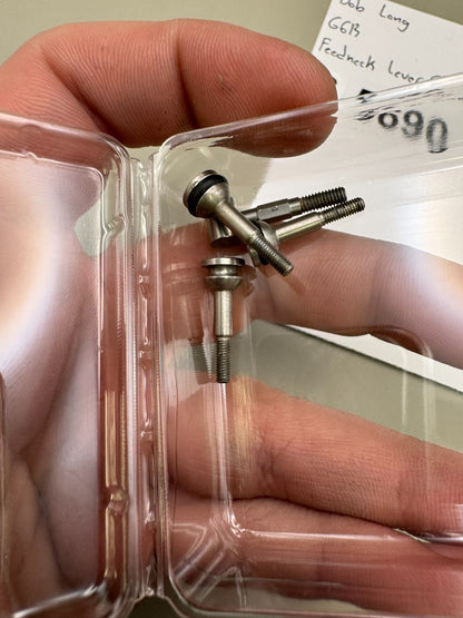 Bob Long G6R Feedneck Lever Screws x 4