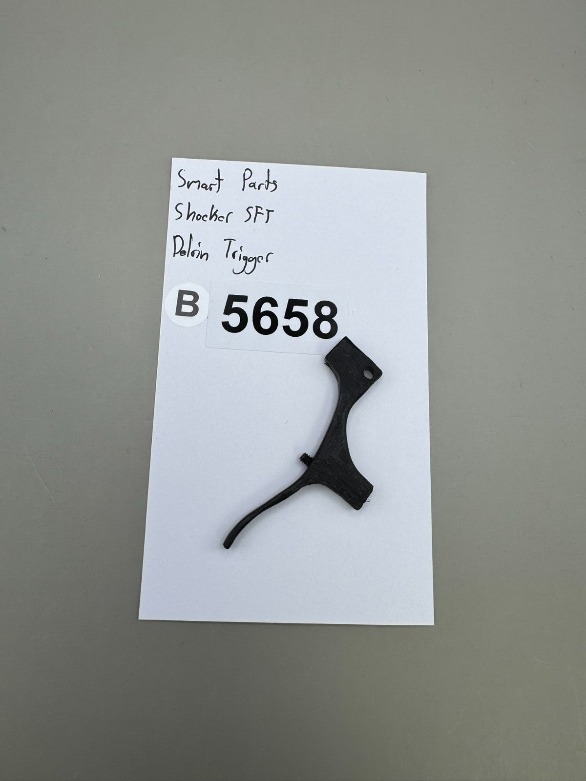 Smart Parts Shocker SFT Delrin Trigger-Satin Black