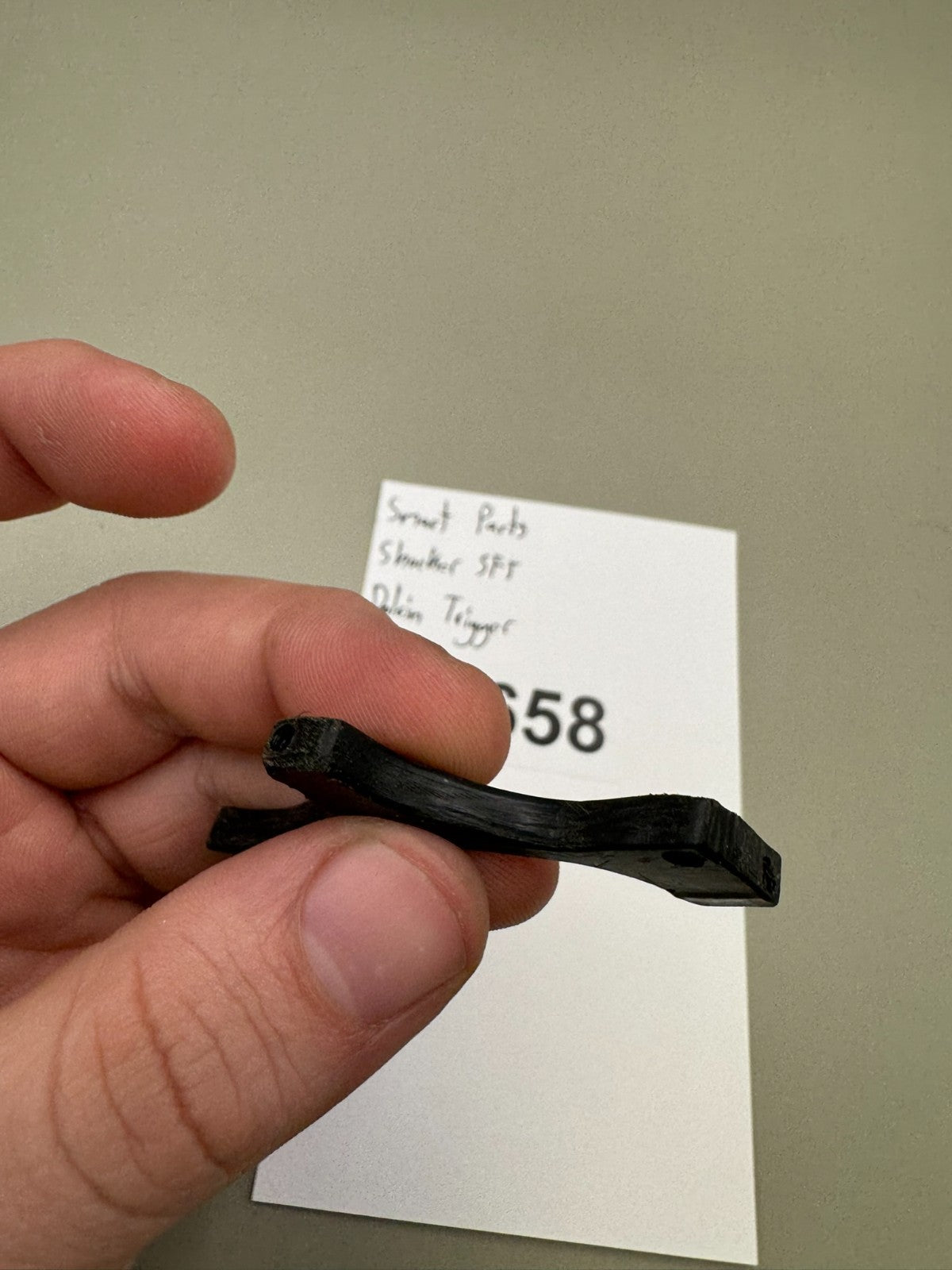 Smart Parts Shocker SFT Delrin Trigger-Satin Black