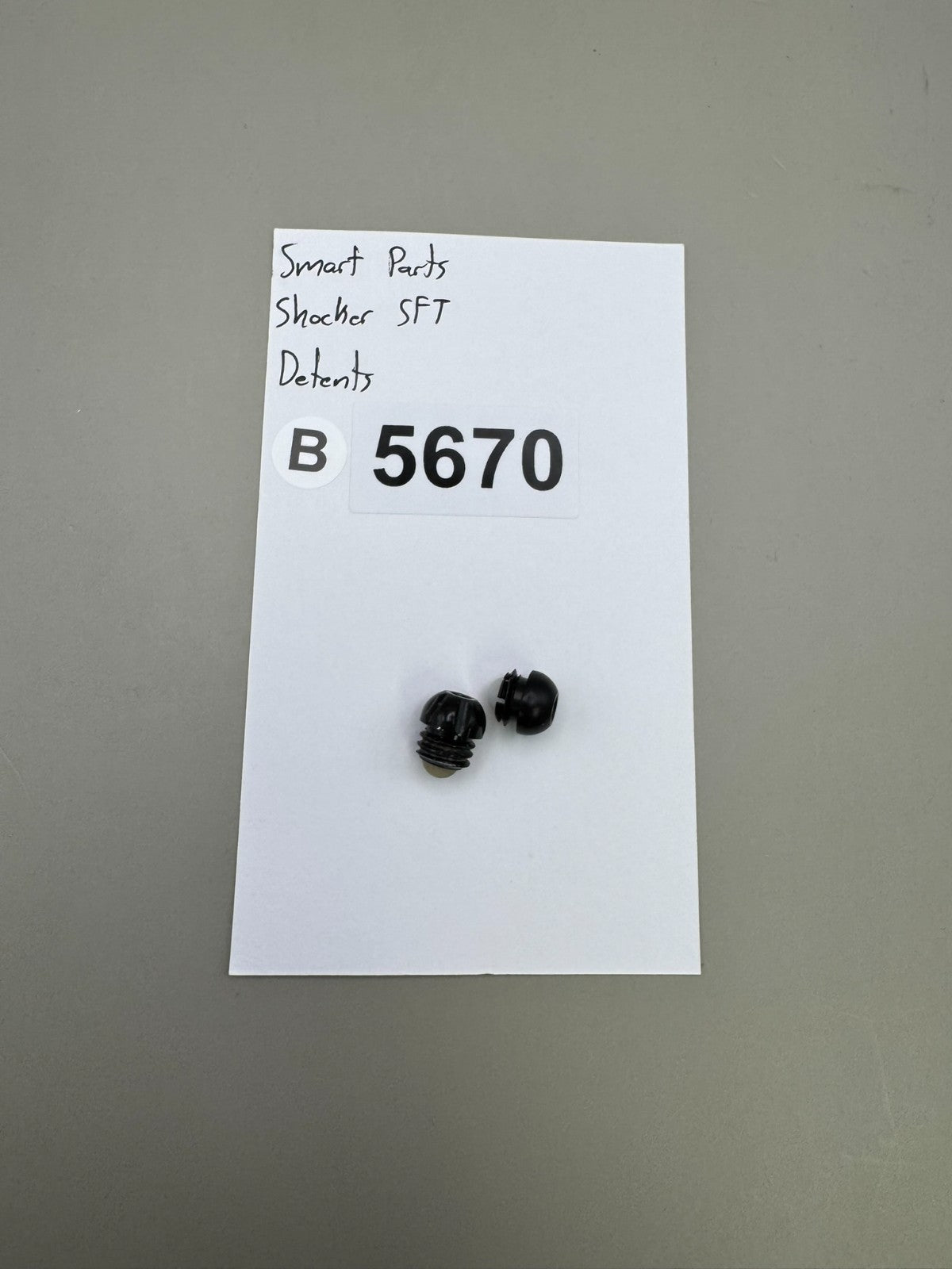 Smart Parts Shocker SFT Detents-Black