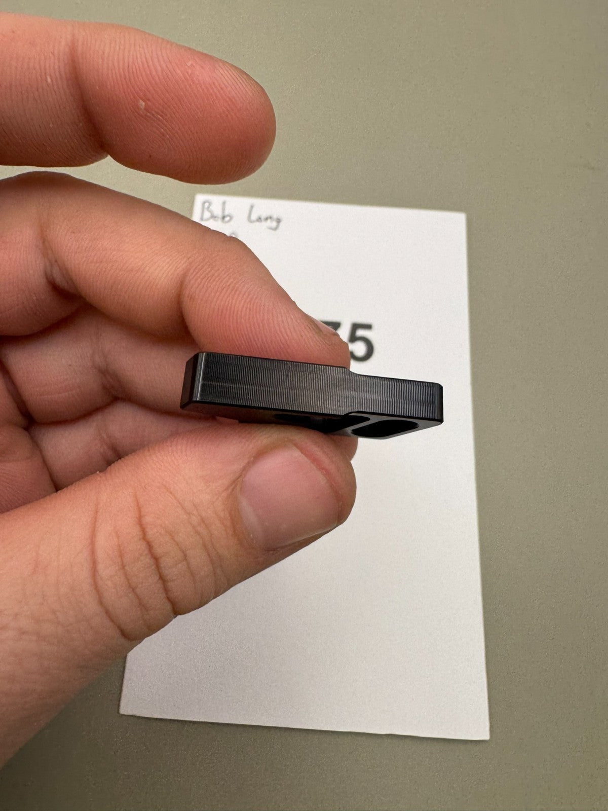 Bob Long G6R Bolt Pin-Satin Black