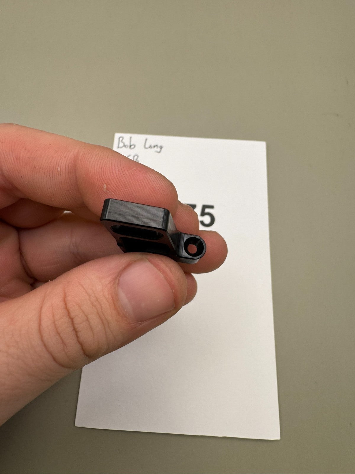 Bob Long G6R Bolt Pin-Satin Black