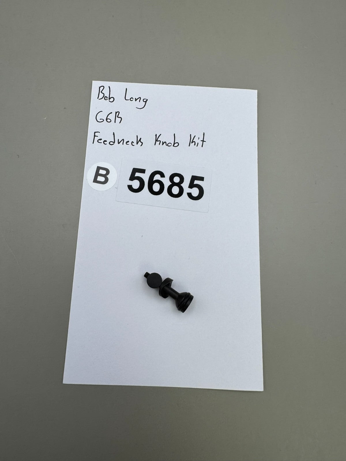 Bob Long G6R Feedneck Knob Kit
