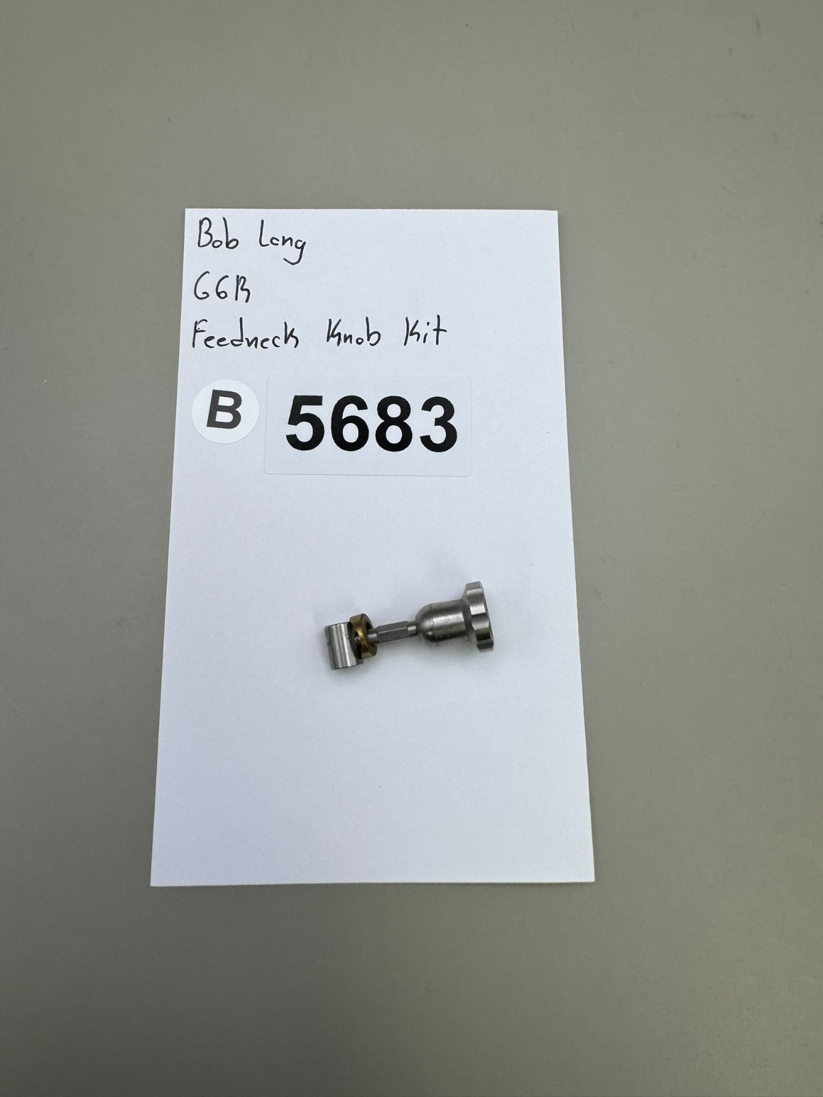 Bob Long G6R Feedneck Knob Kit
