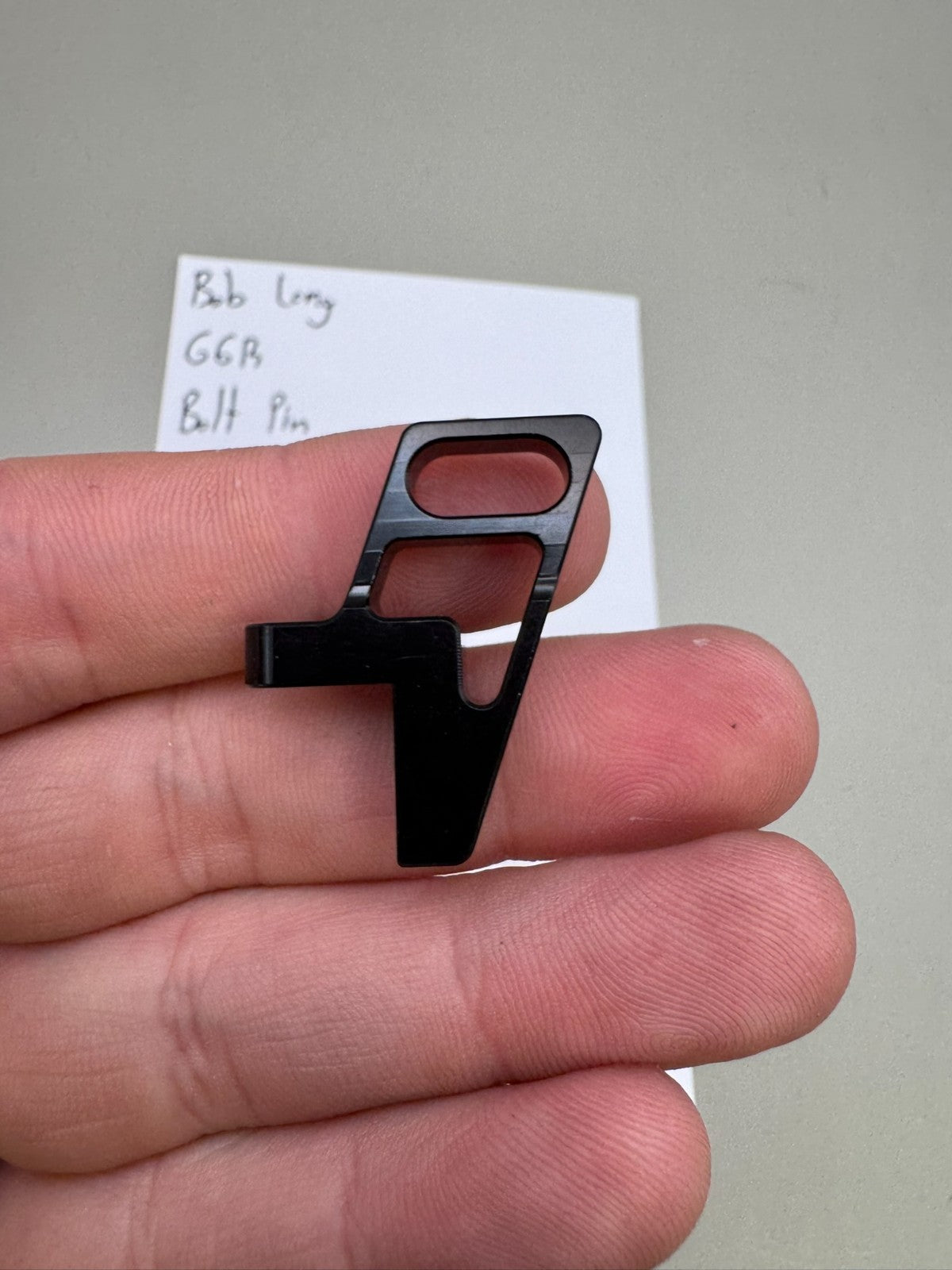Bob Long G6R Bolt Pin-Satin Black