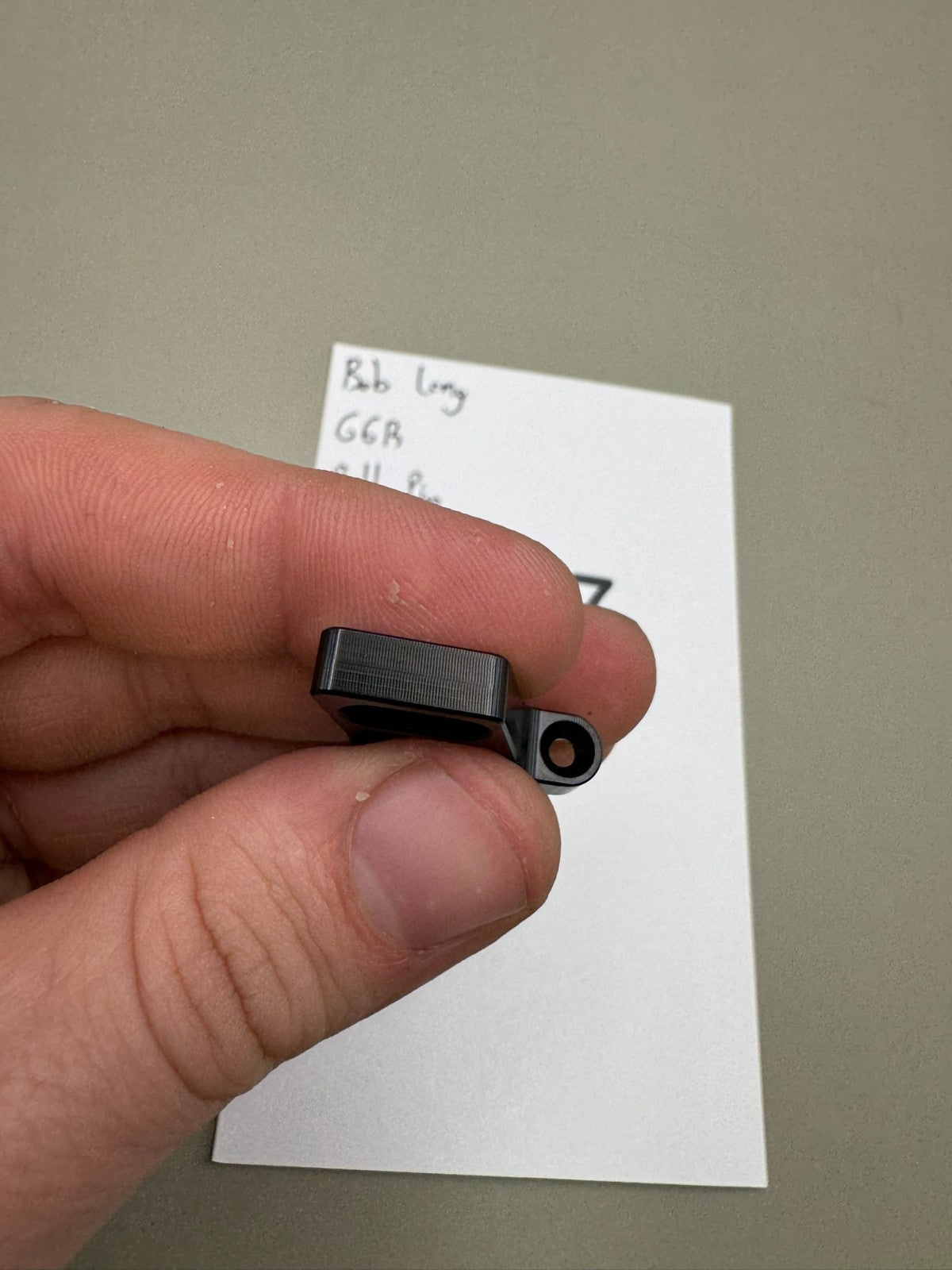 Bob Long G6R Bolt Pin-Satin Black