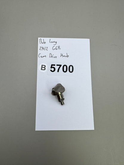 Bob Long 2K12 G6R Cam Drive Knob-Silver