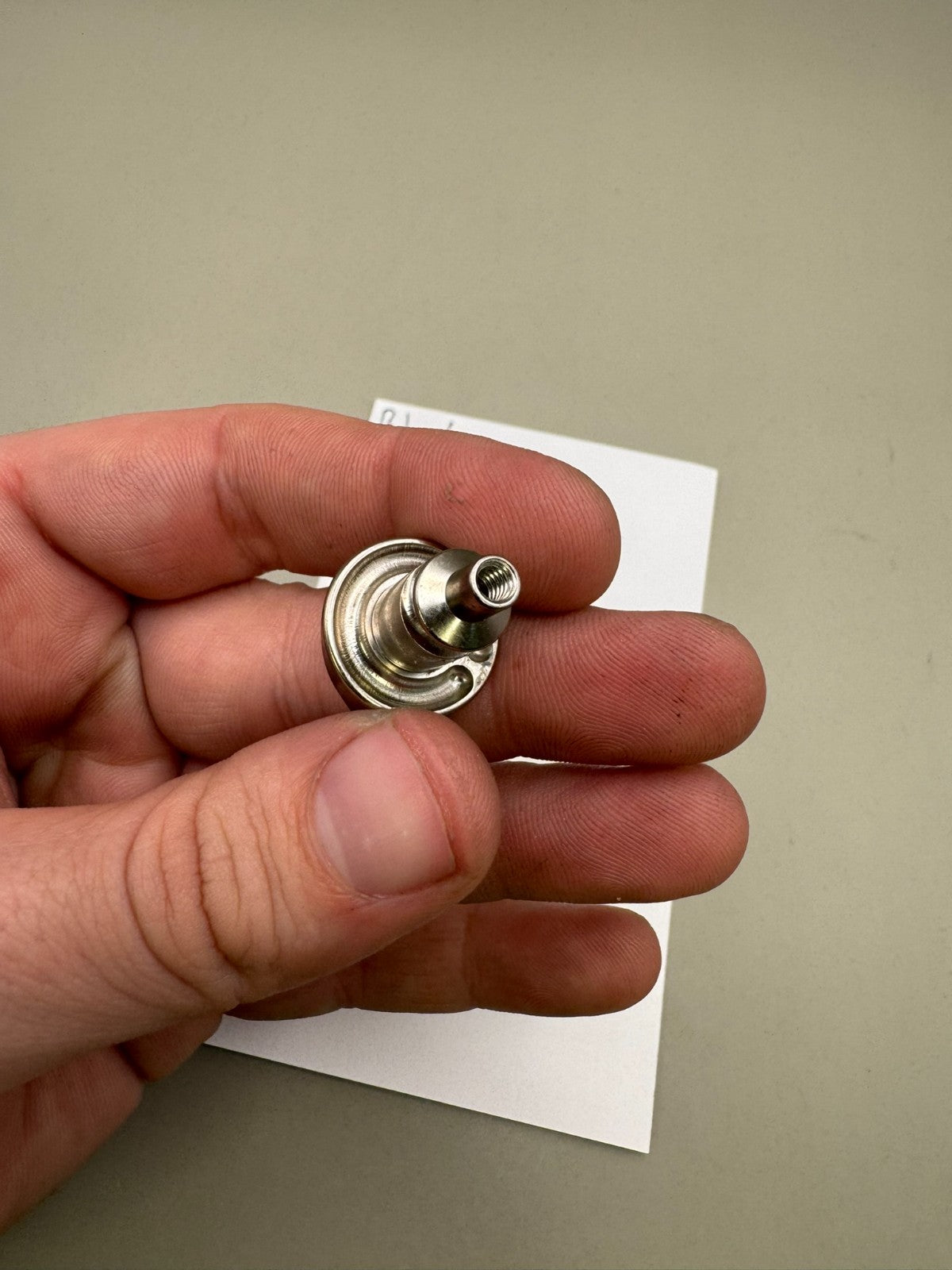 Bob Long 2K12 G6R Cam Drive Knob-Silver
