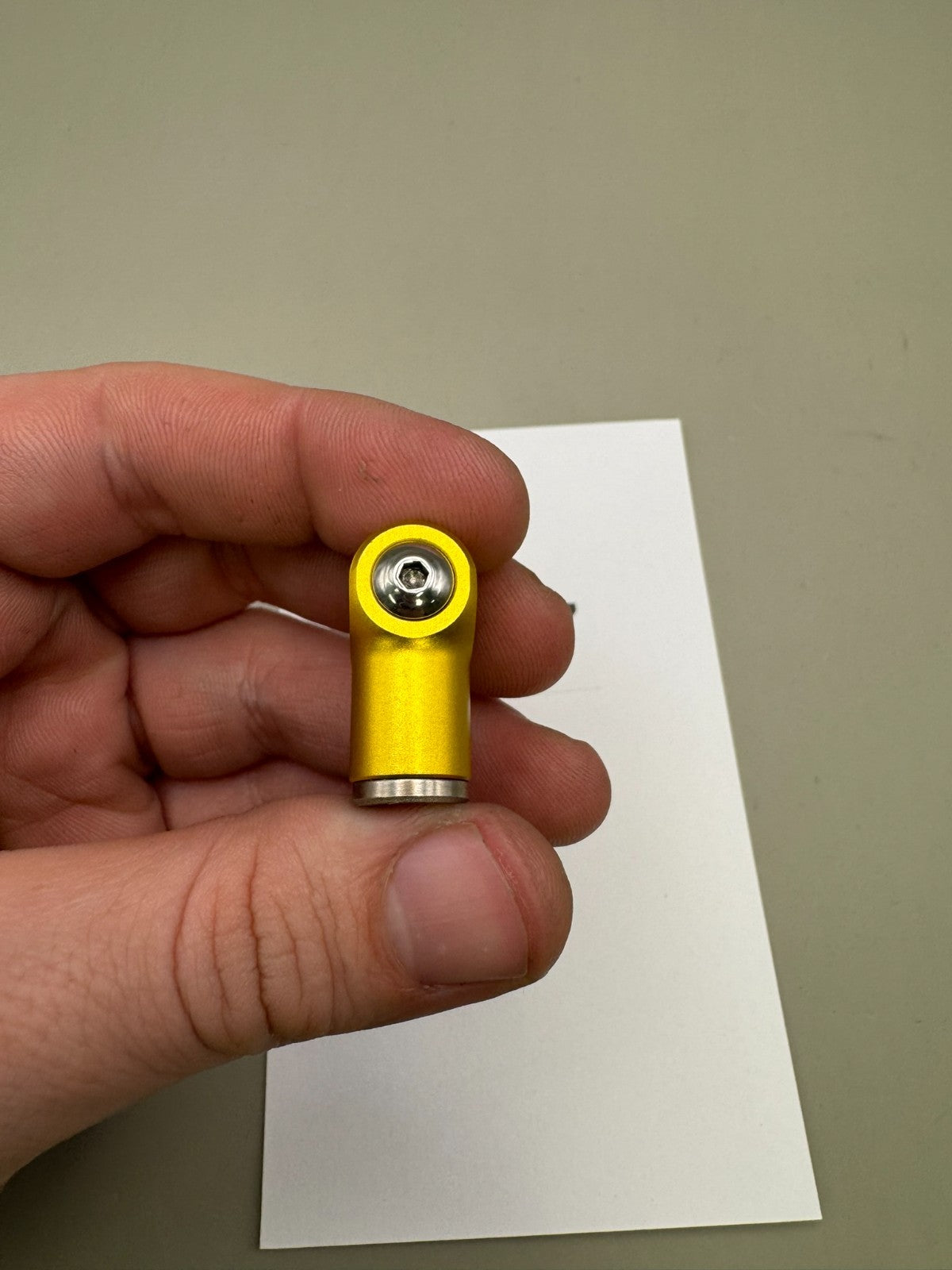 CCM PB 90° Fitting-Gold