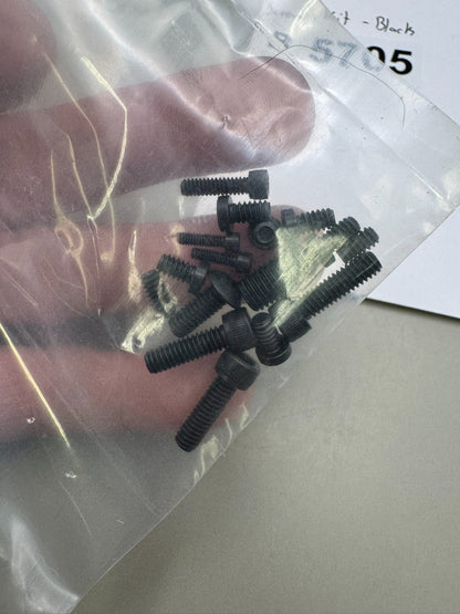 Bob Long G6R Screw Kit-Black