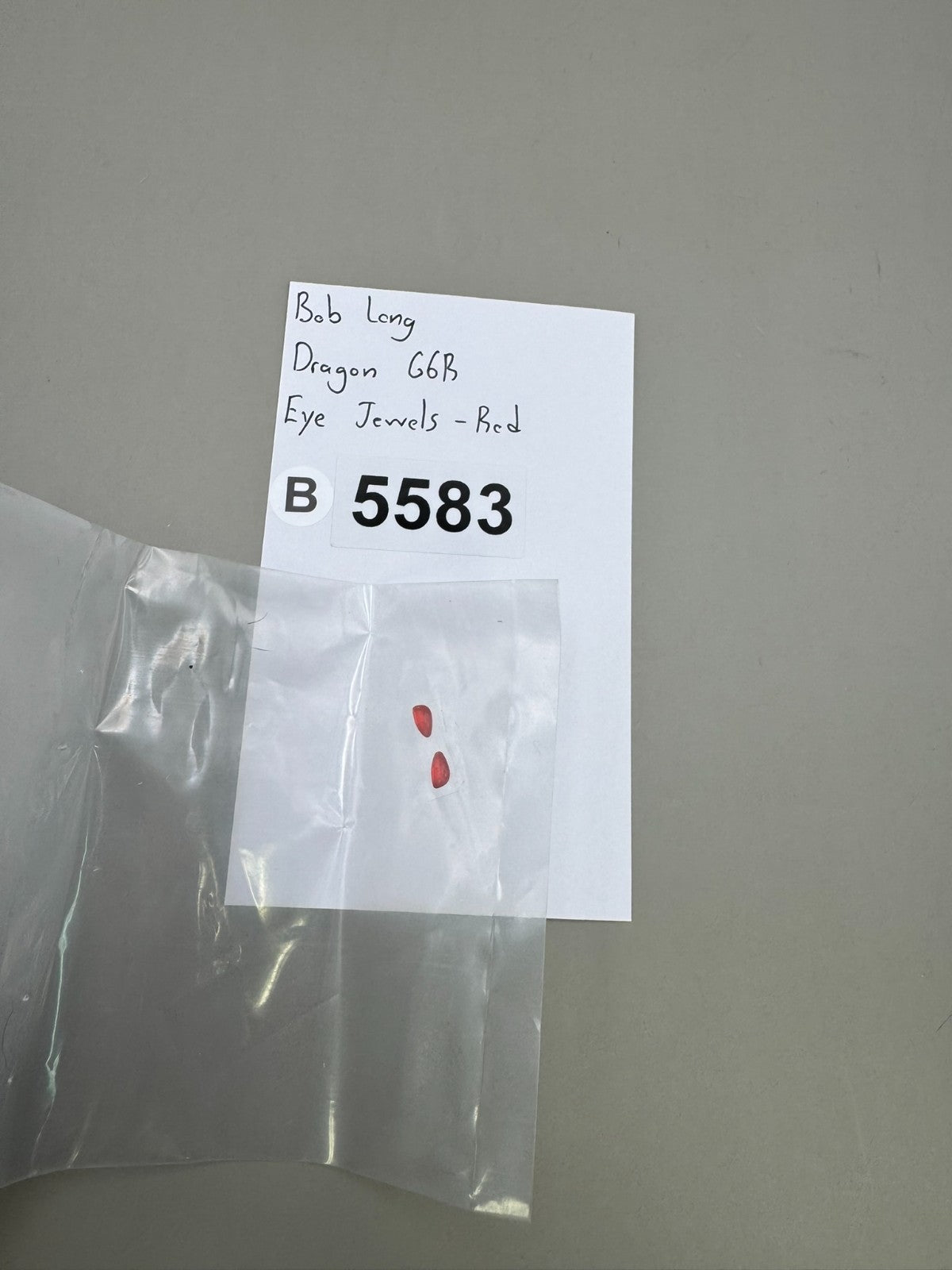 Bob Long Dragon G6R Eye Jewels-Red
