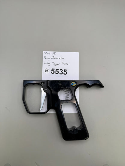 CCM PB Pump/Autococker Swing Trigger Frame-Gloss Black