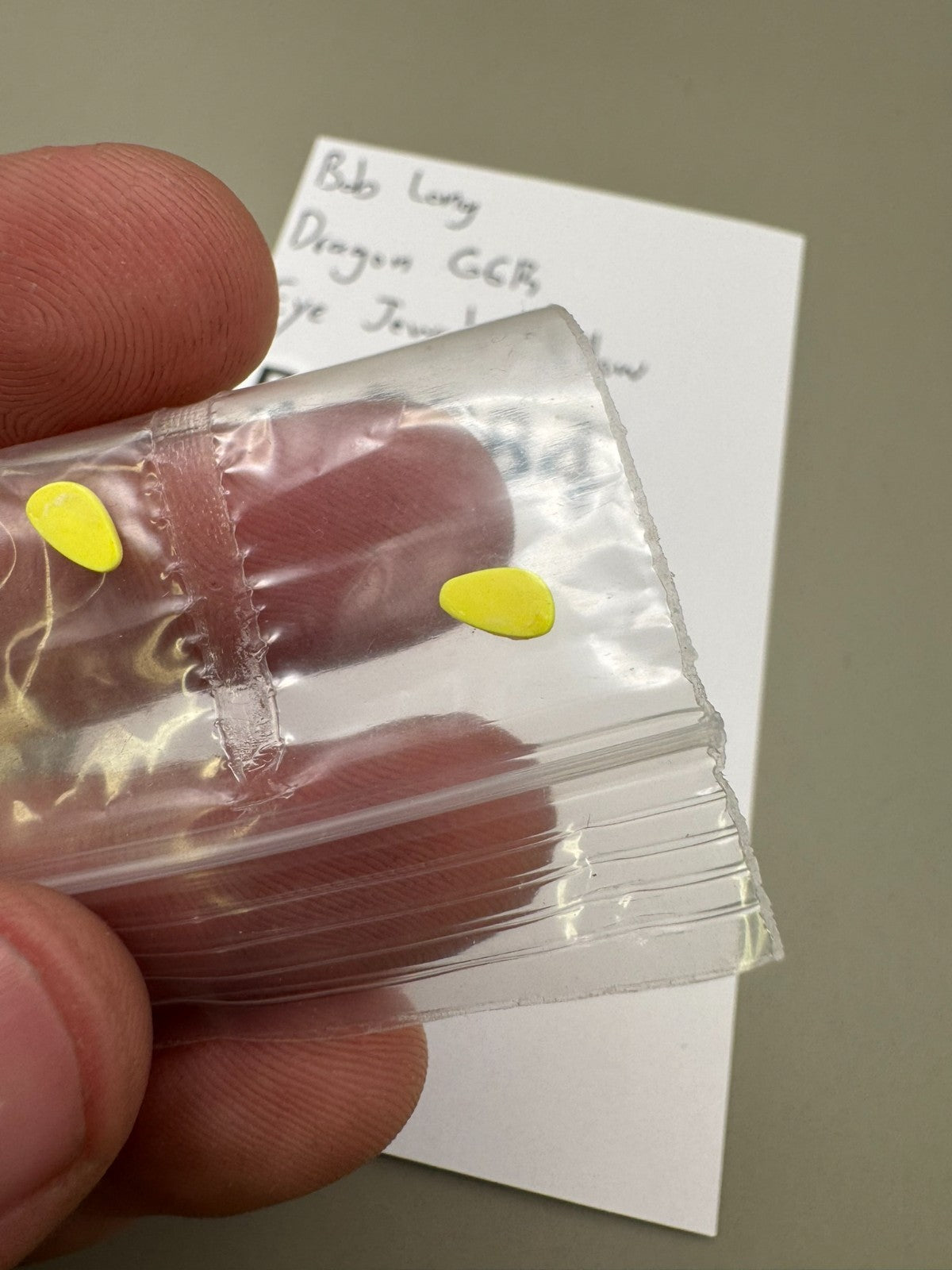 Bob Long Dragon G6R Eye Jewels-Yellow