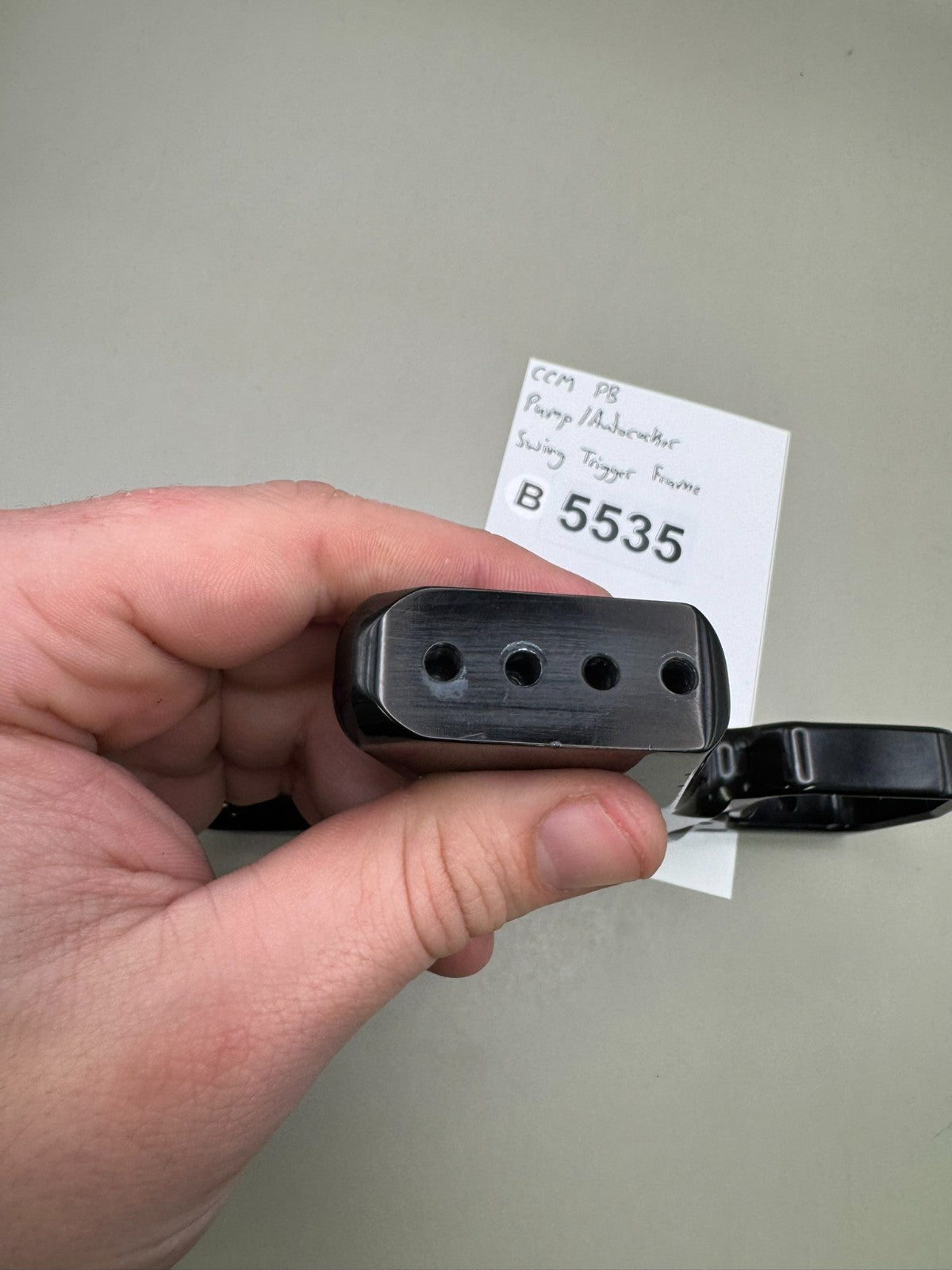 CCM PB Pump/Autococker Swing Trigger Frame-Gloss Black