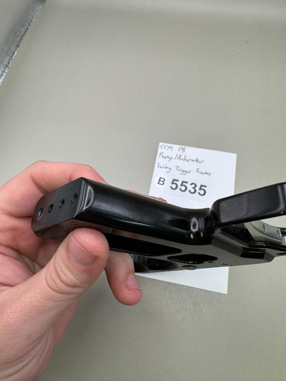 CCM PB Pump/Autococker Swing Trigger Frame-Gloss Black