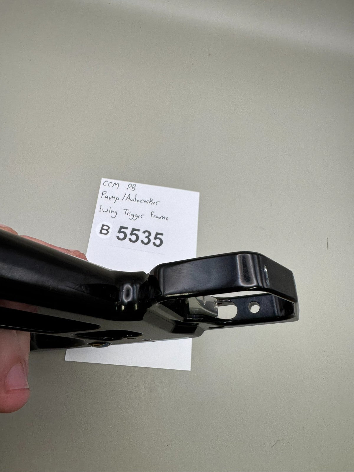 CCM PB Pump/Autococker Swing Trigger Frame-Gloss Black