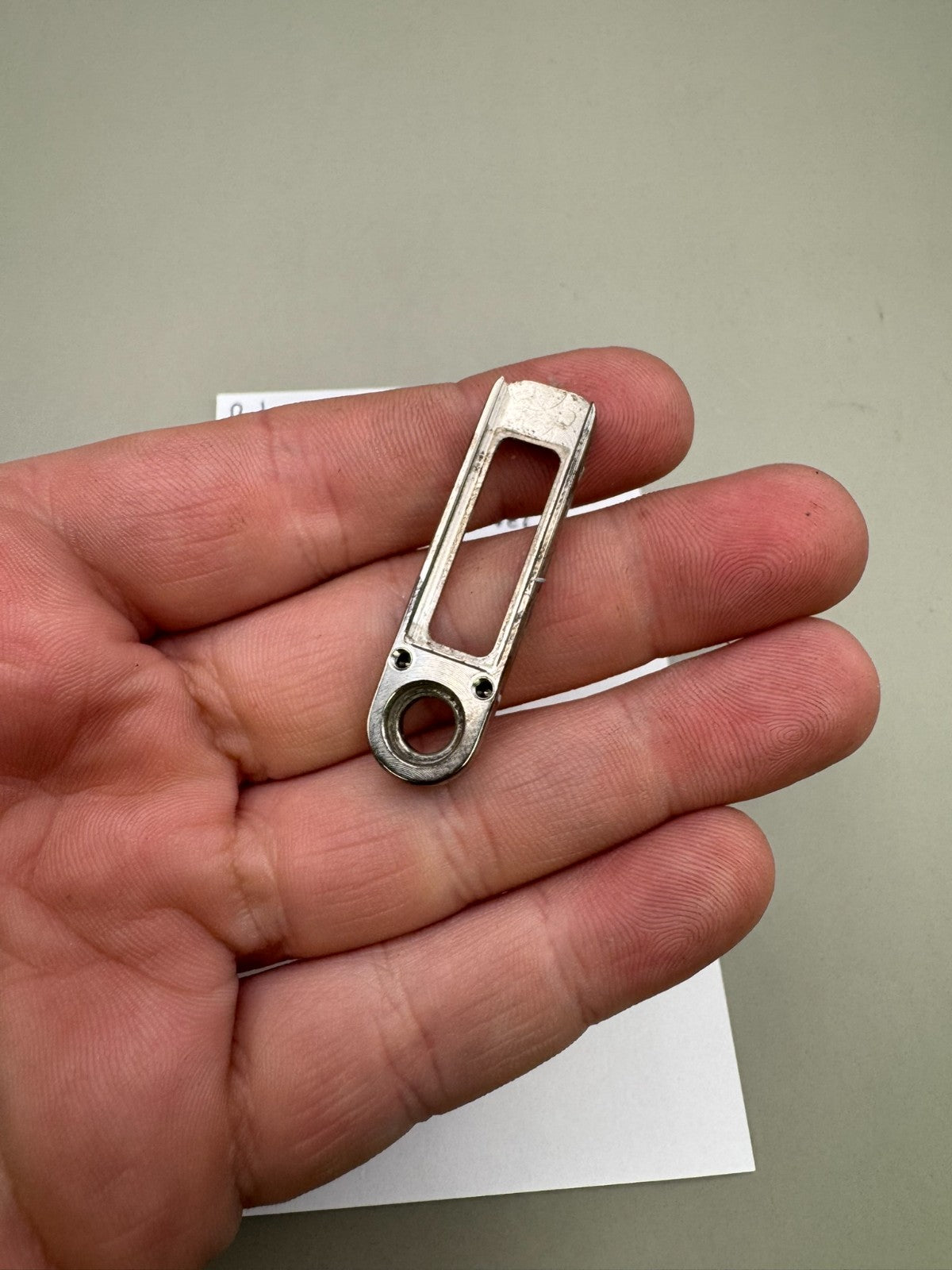 Bob Long 2K12 G6R Screen/Button Cover-Silver