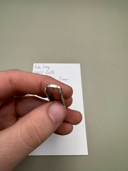 Bob Long 2K12 G6R Screen/Button Cover-Silver