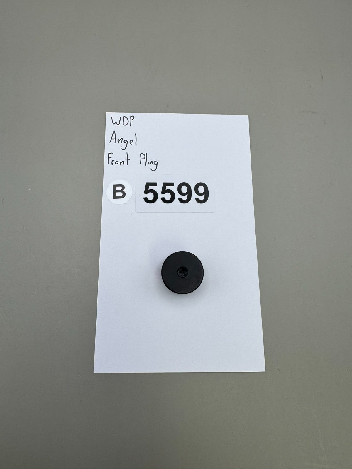 WDP Angel Front Plug-Satin Black