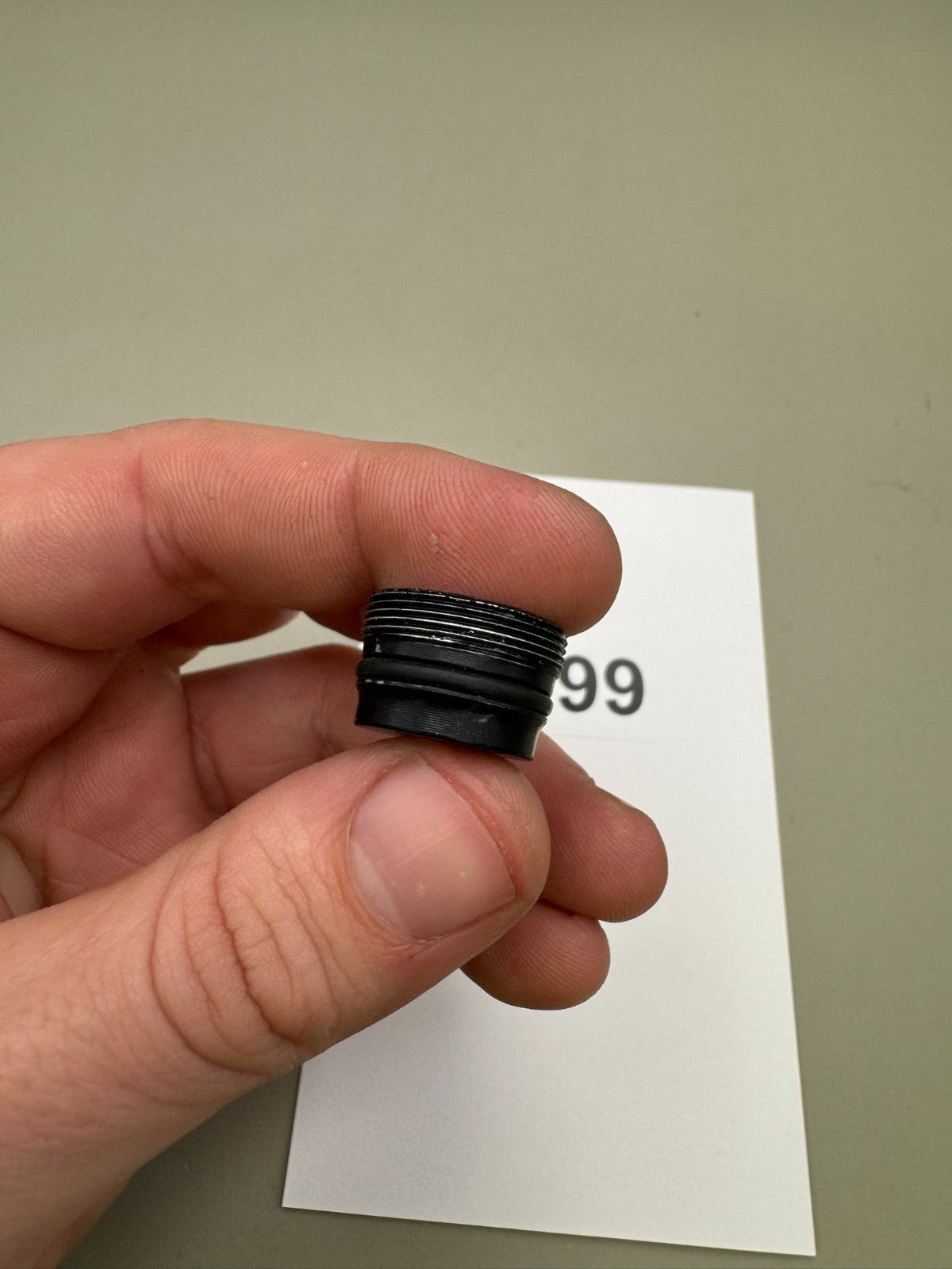 WDP Angel Front Plug-Satin Black