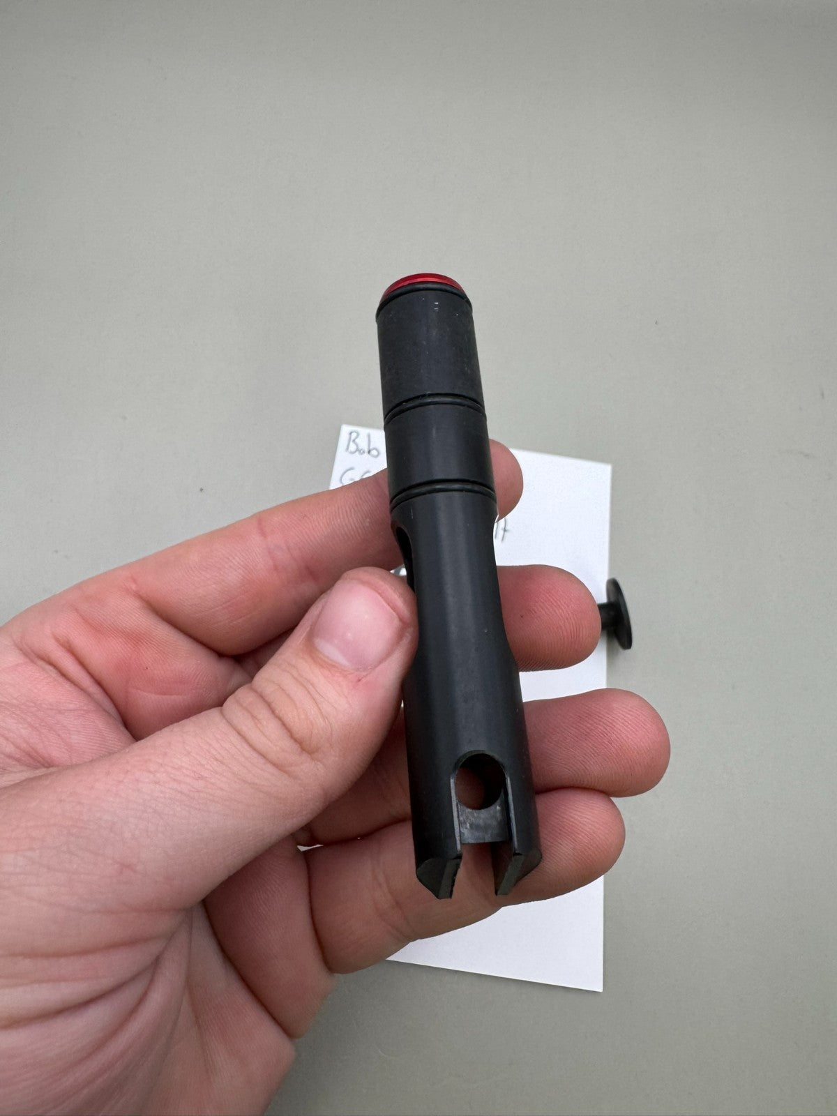 Bob Long G6R Thumb Drive Bolt-Satin Black