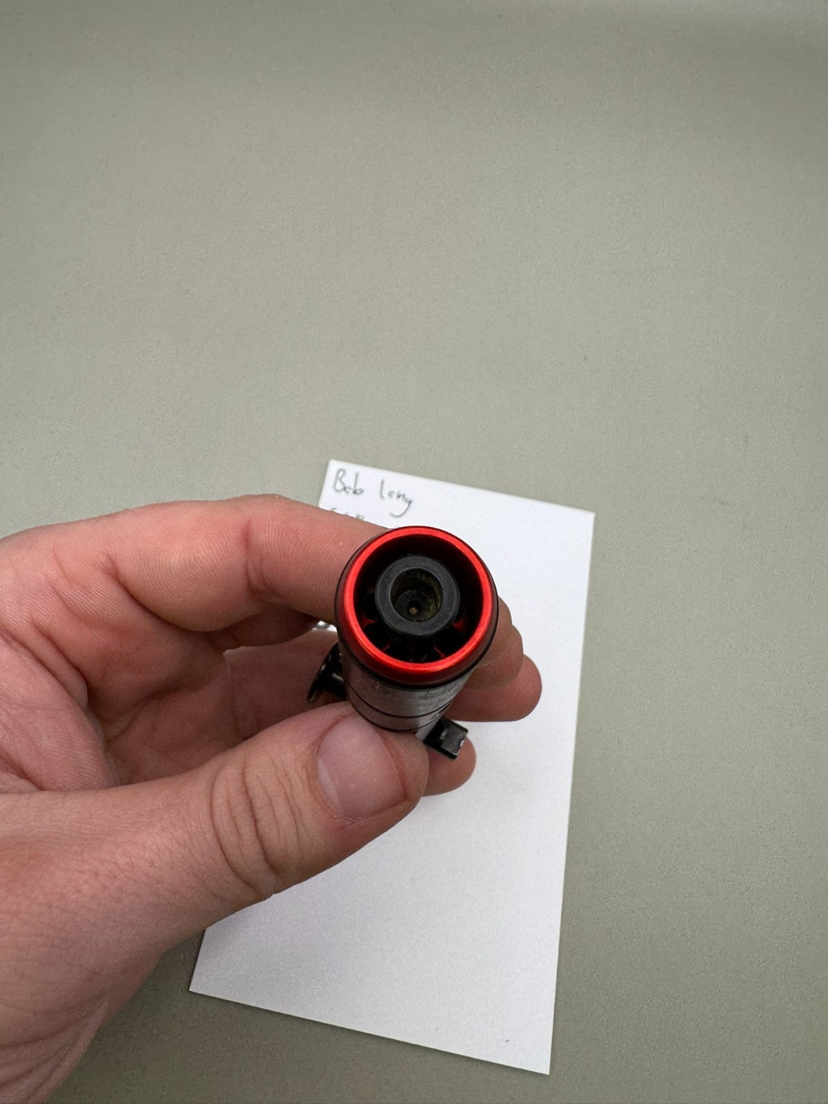 Bob Long G6R Thumb Drive Bolt-Satin Black