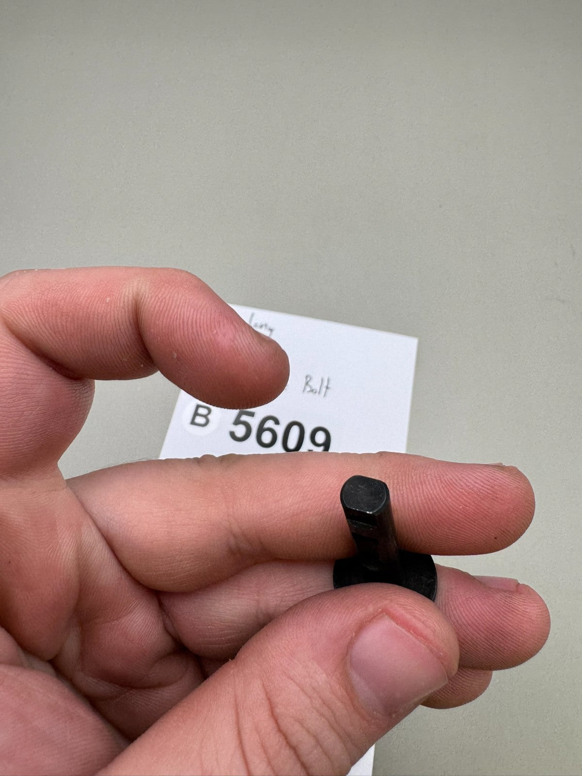 Bob Long G6R Thumb Drive Bolt-Satin Black