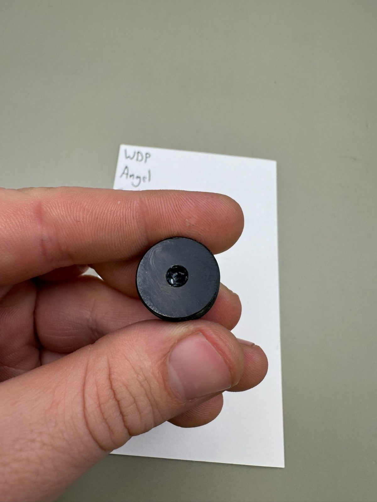 WDP Angel Front Plug-Satin Black