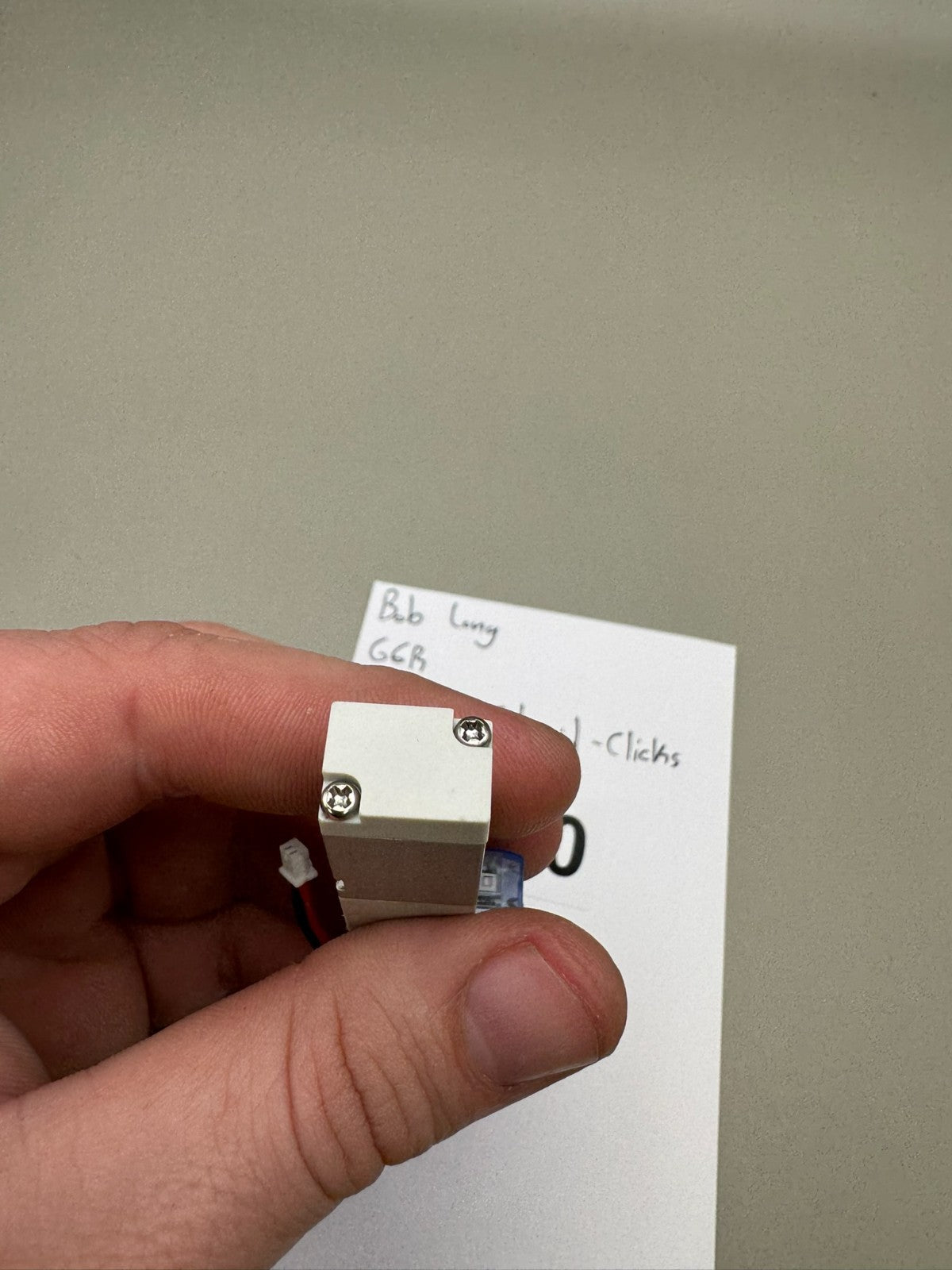 Bob Long G6R Humphrey Solenoid-Clicks