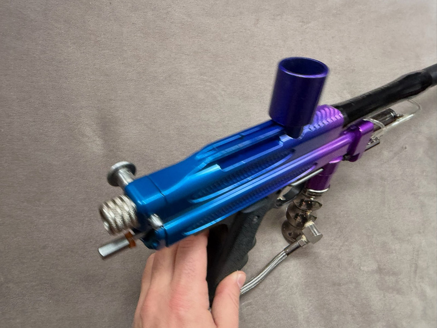 Purple STO Autococker Paintball Marker Fully Rebuilt