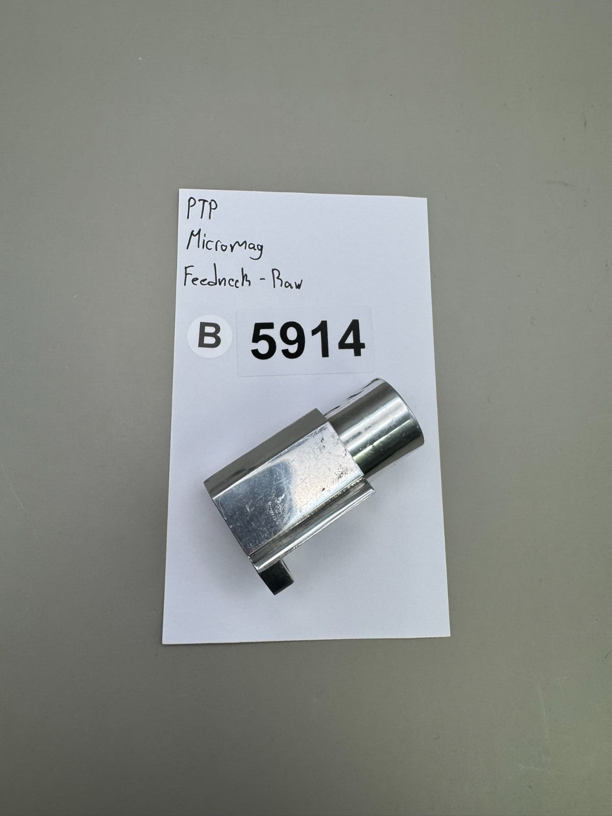 PTP Micromag Feedneck-Raw-Silver