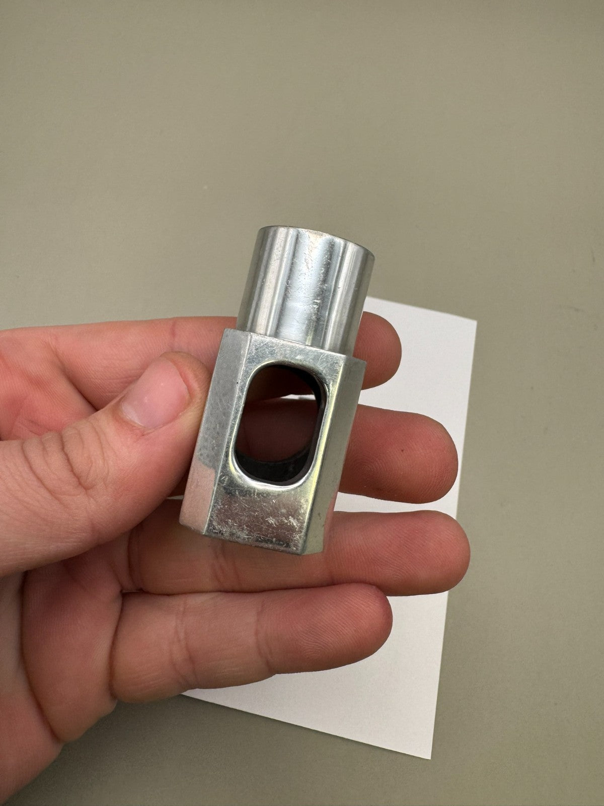 PTP Micromag Feedneck-Raw-Silver
