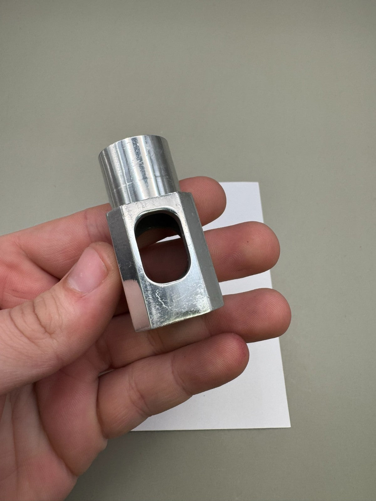 PTP Micromag Feedneck-Raw-Silver