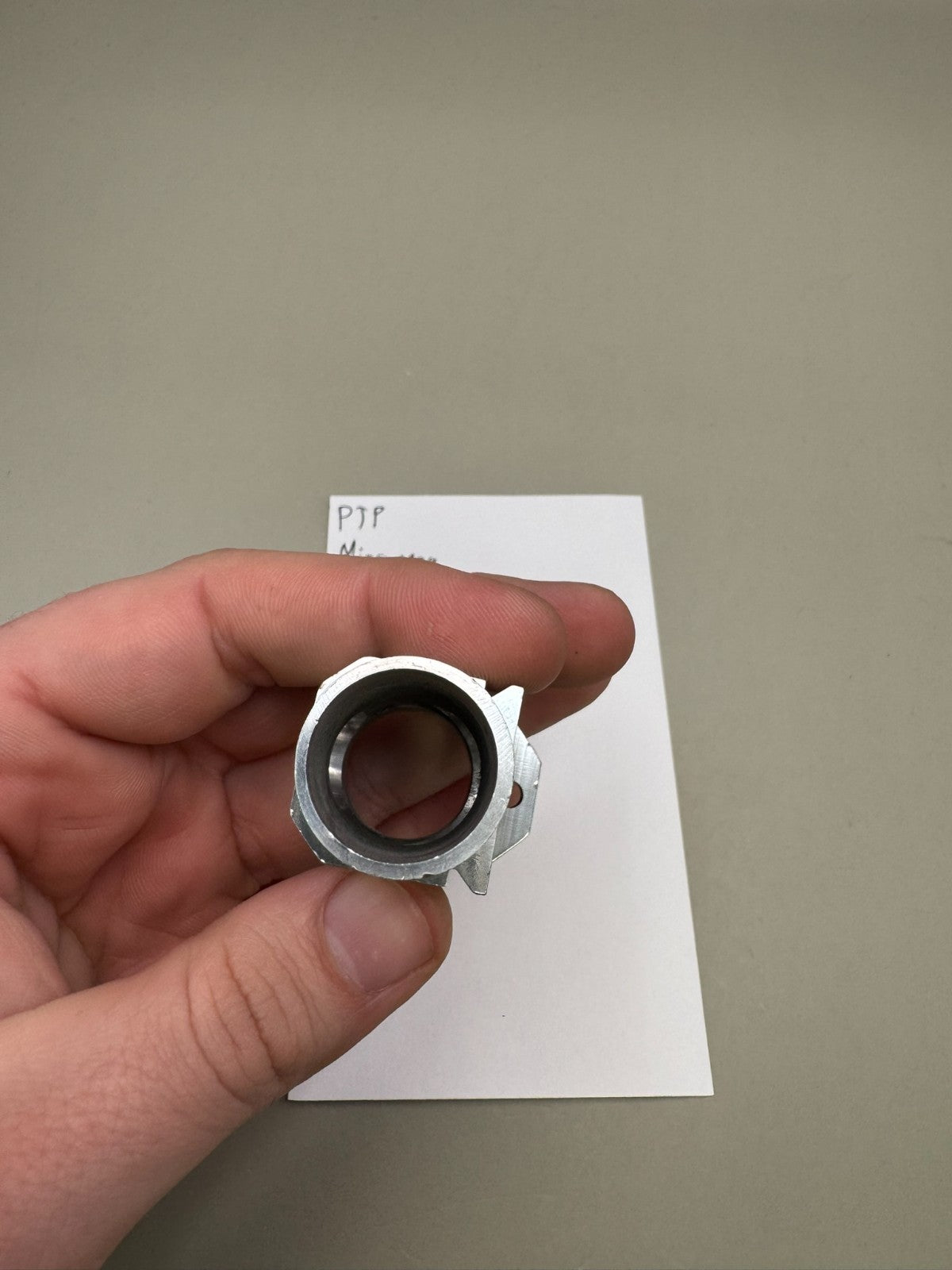 PTP Micromag Feedneck-Raw-Silver