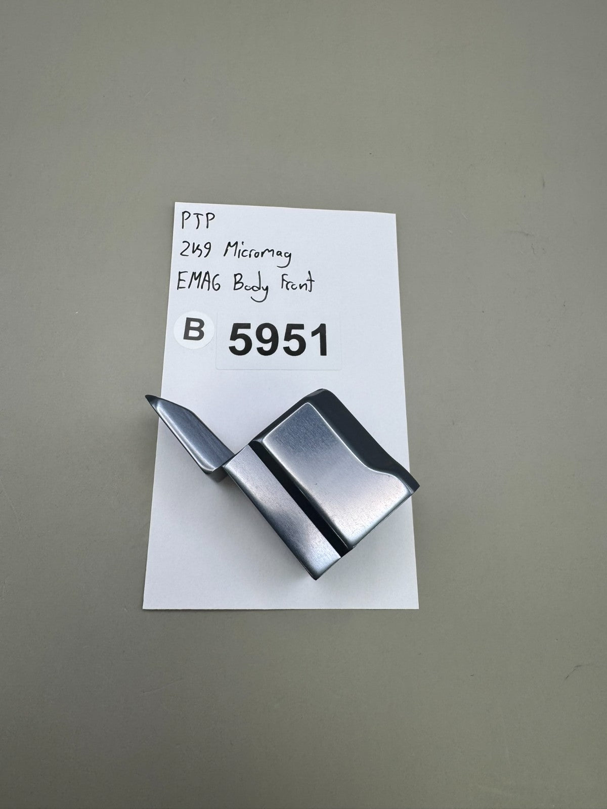 PTP 2K9 Micromag EMAG Body Front-Gloss Grey