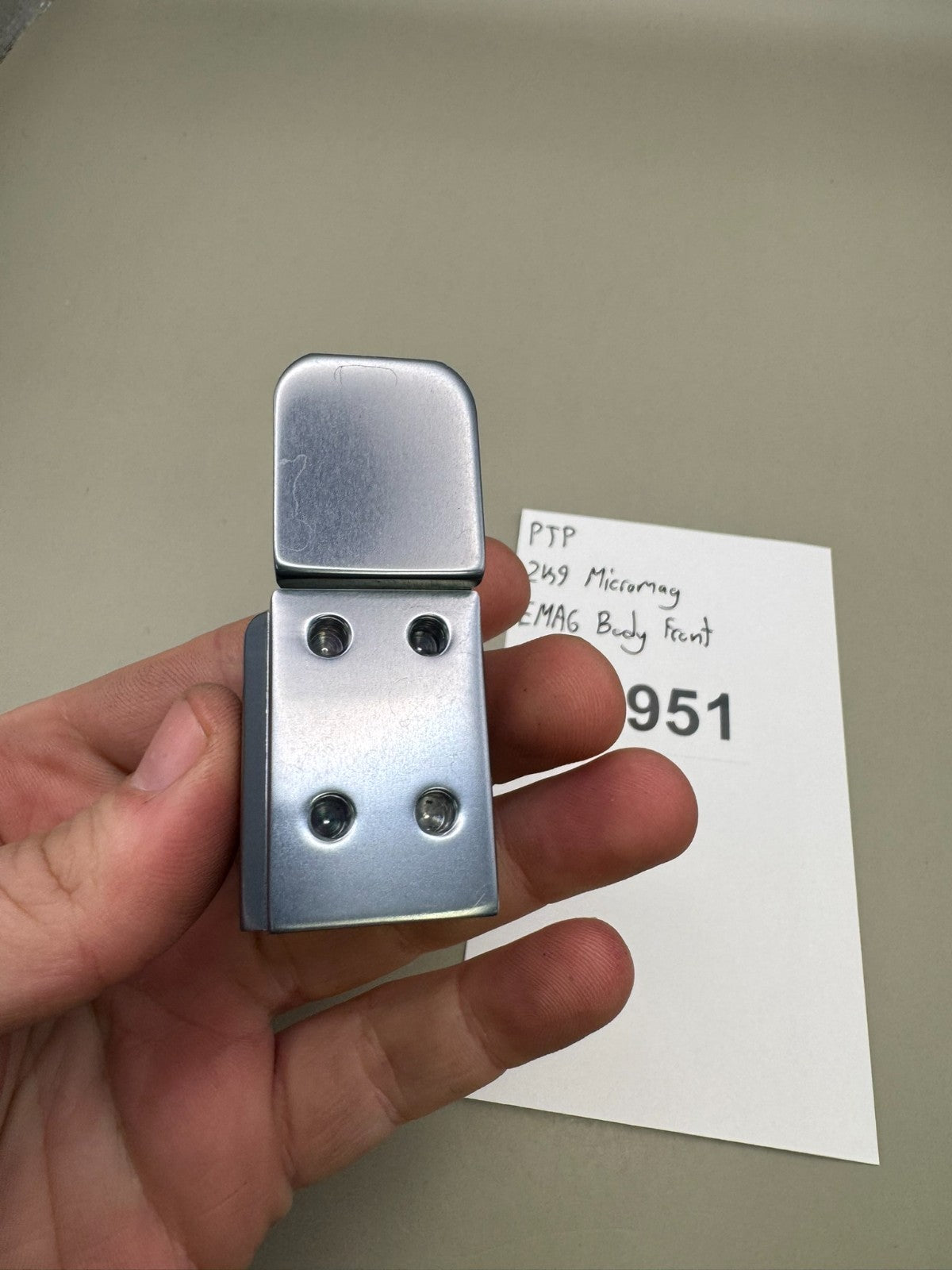 PTP 2K9 Micromag EMAG Body Front-Gloss Grey
