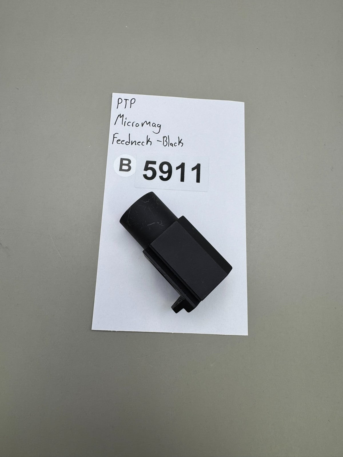 PTP Micromag Feedneck-Matte Black