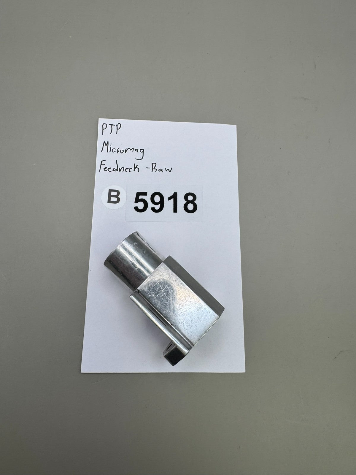 PTP Micromag Feedneck-Raw-Silver