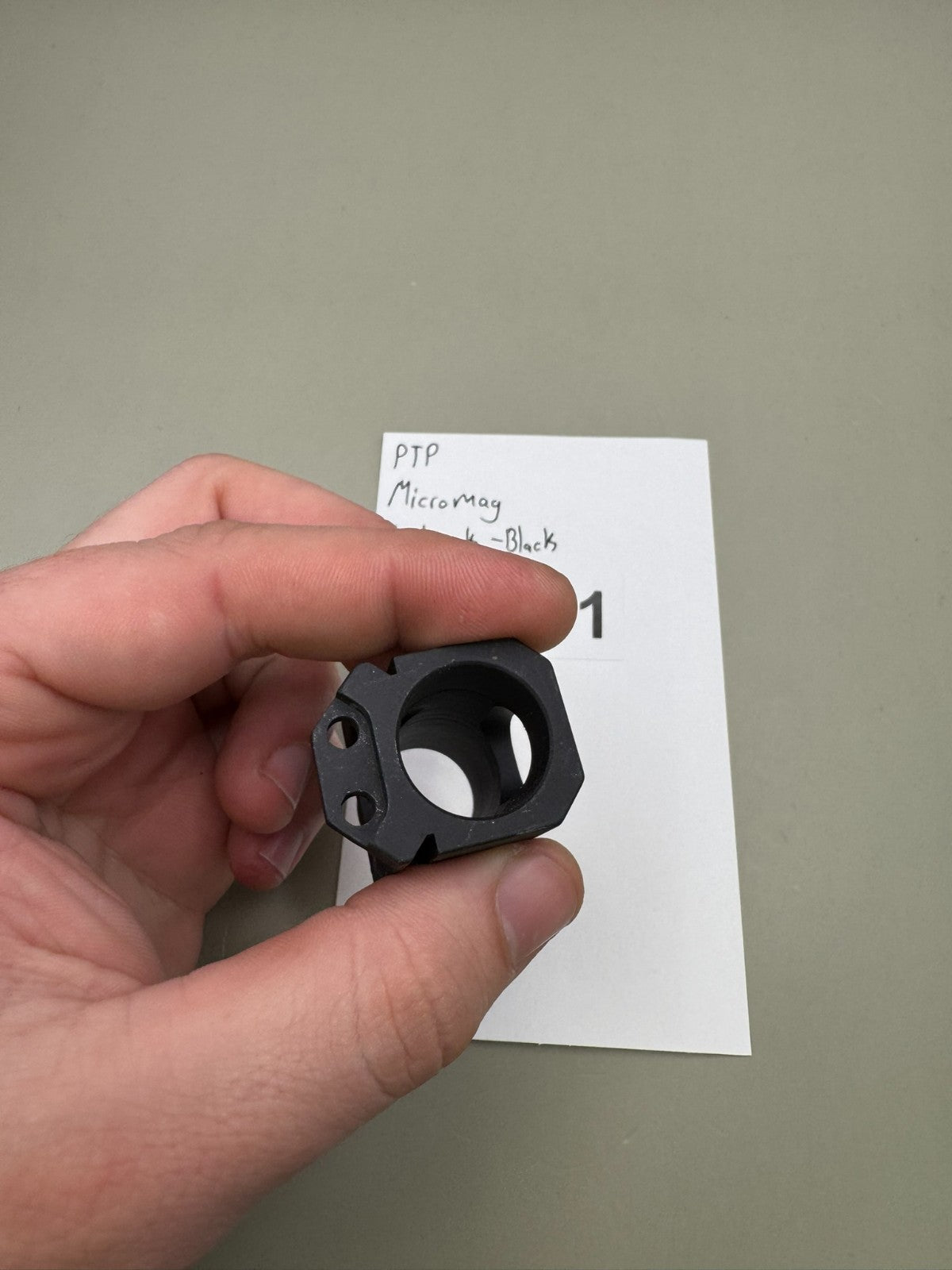 PTP Micromag Feedneck-Matte Black