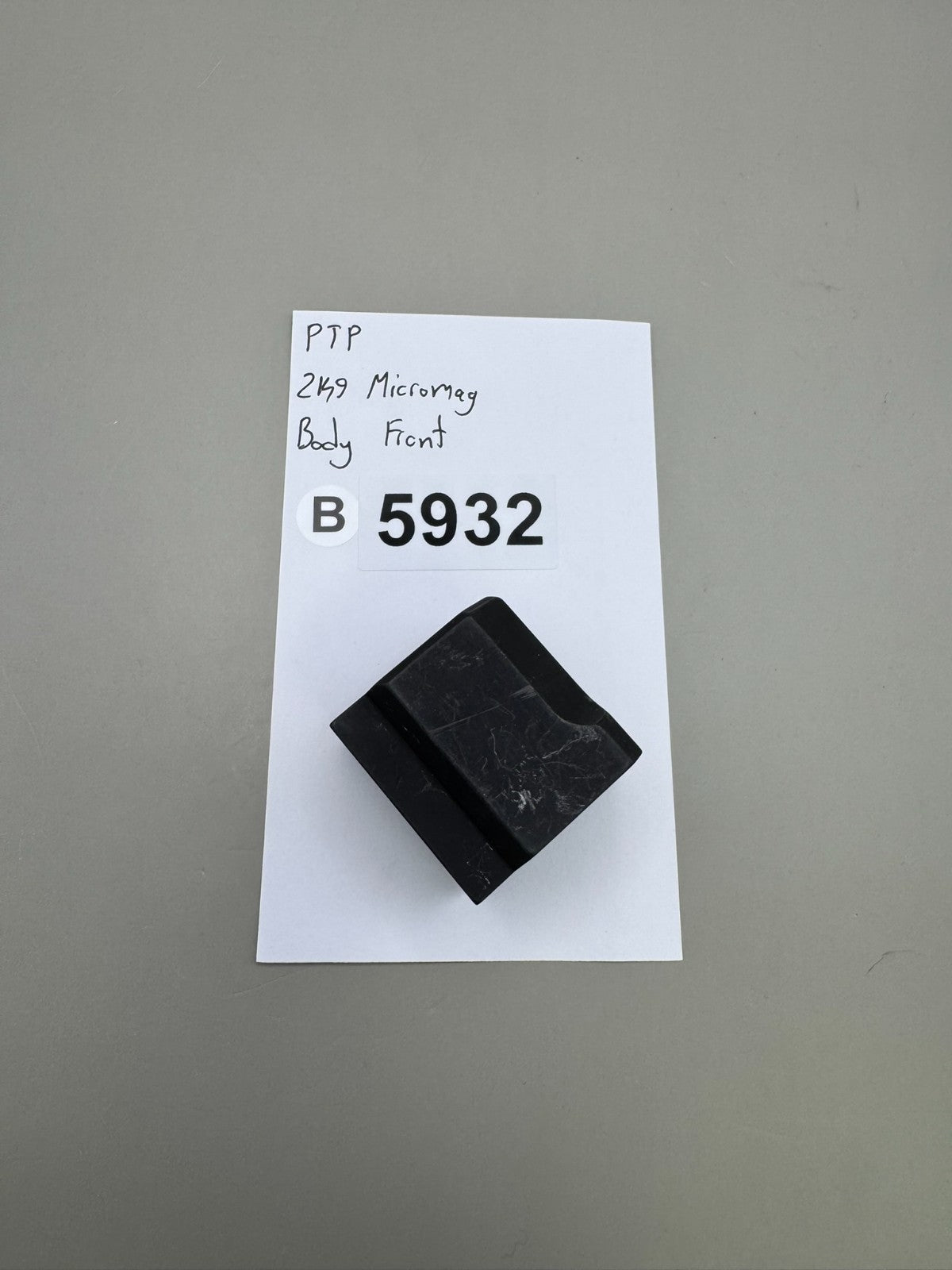 PTP 2K9 Micromag Body Front-Matte Black