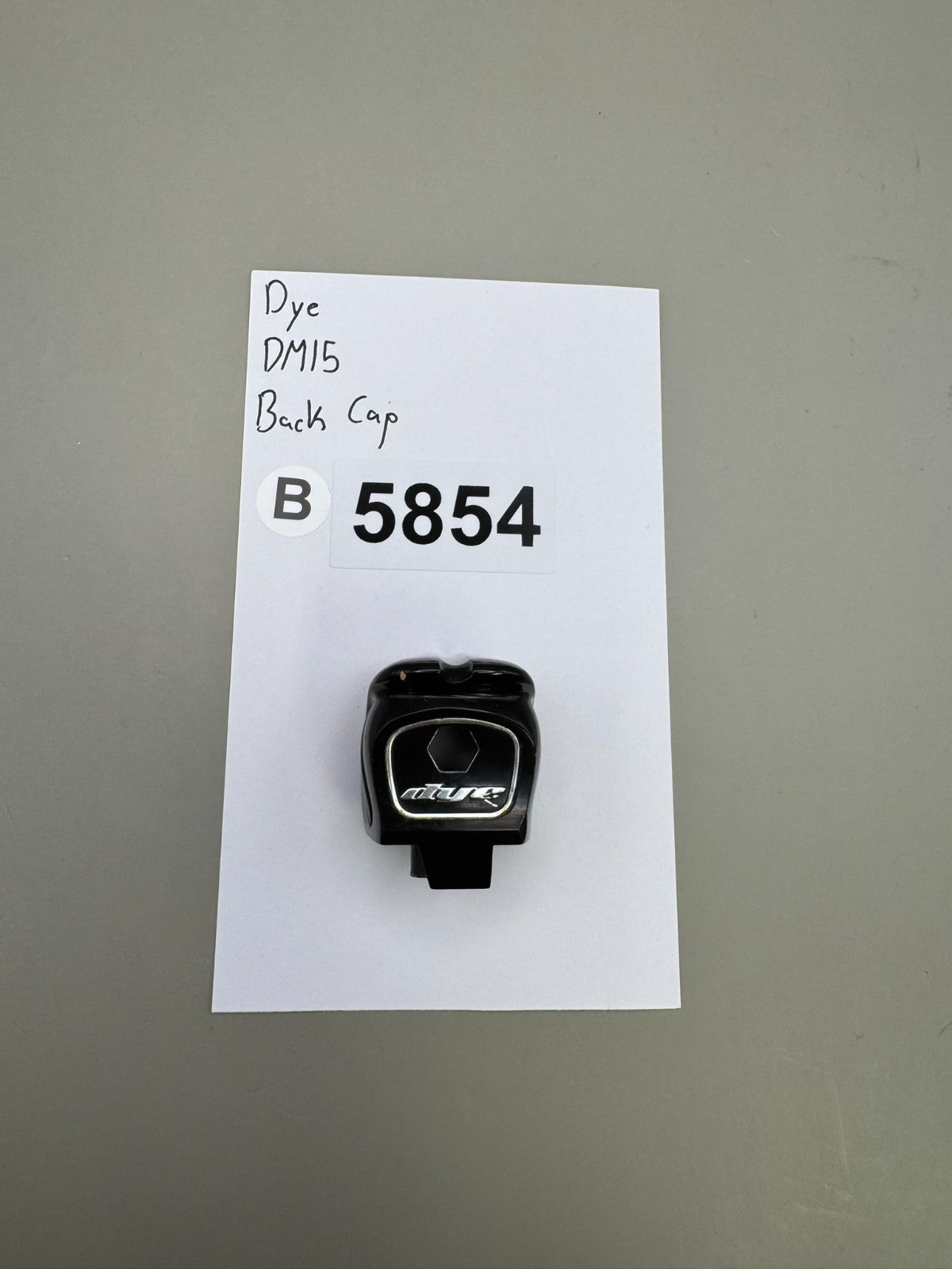 Dye DM15 Back Cap-Satin Black