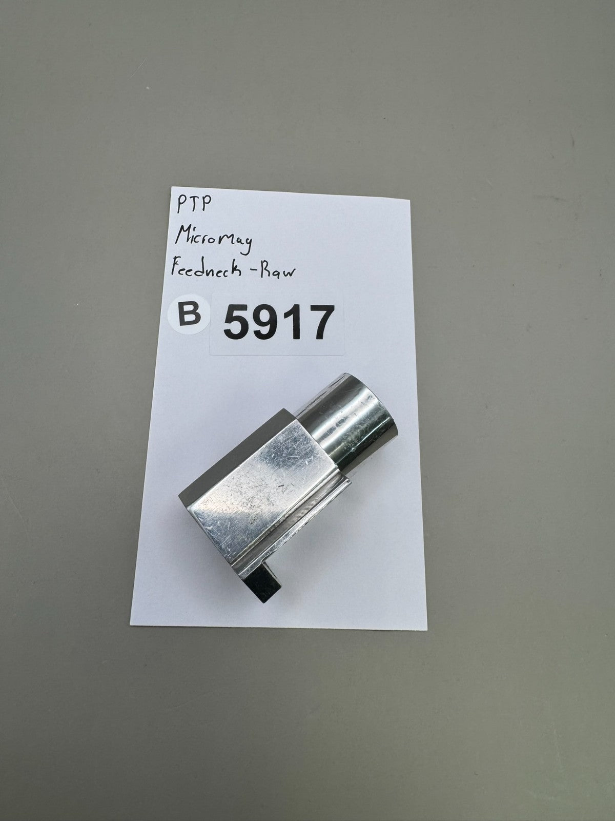 PTP Micromag Feedneck-Raw-Silver