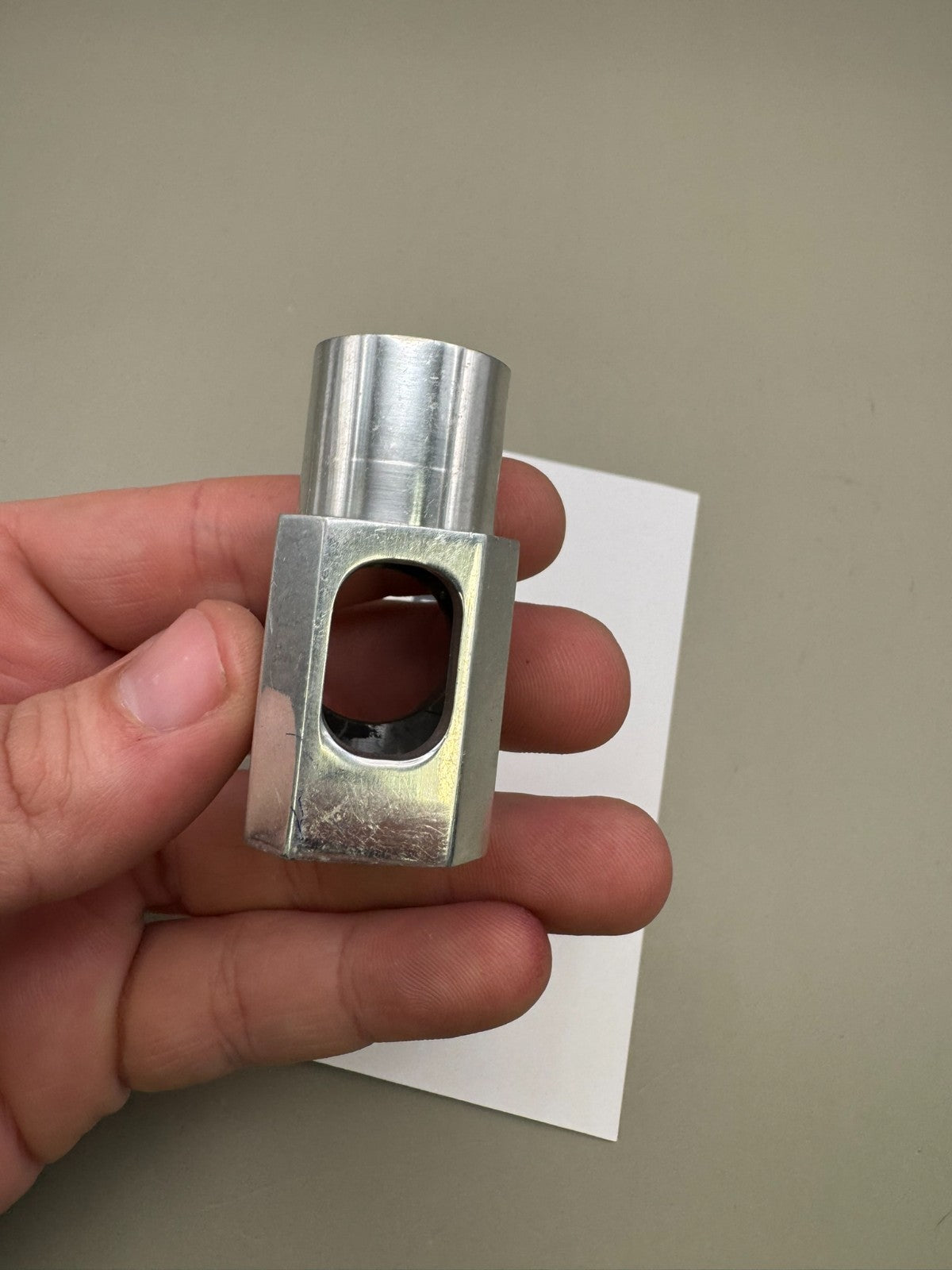 PTP Micromag Feedneck-Raw-Silver