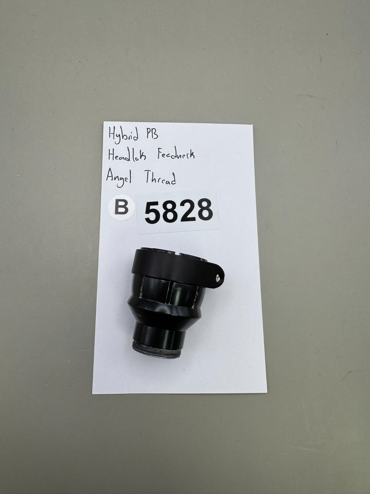 Hybrid PB Headlok Feedneck Angel Thread-Satin Black